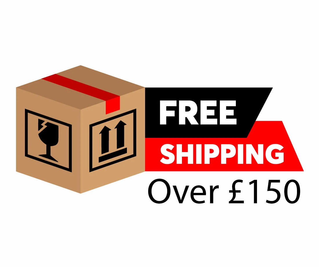 Free UK shipping when you spend over £150