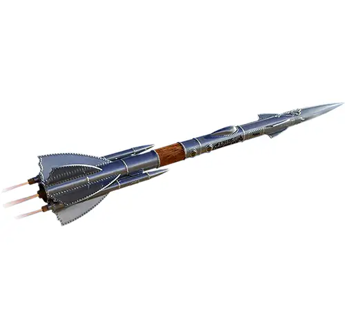 Display model rocket kits