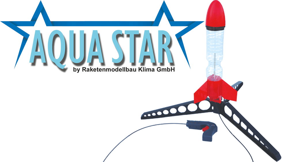 Model rocket kits Klima Aqua Star starter set water rocket kit