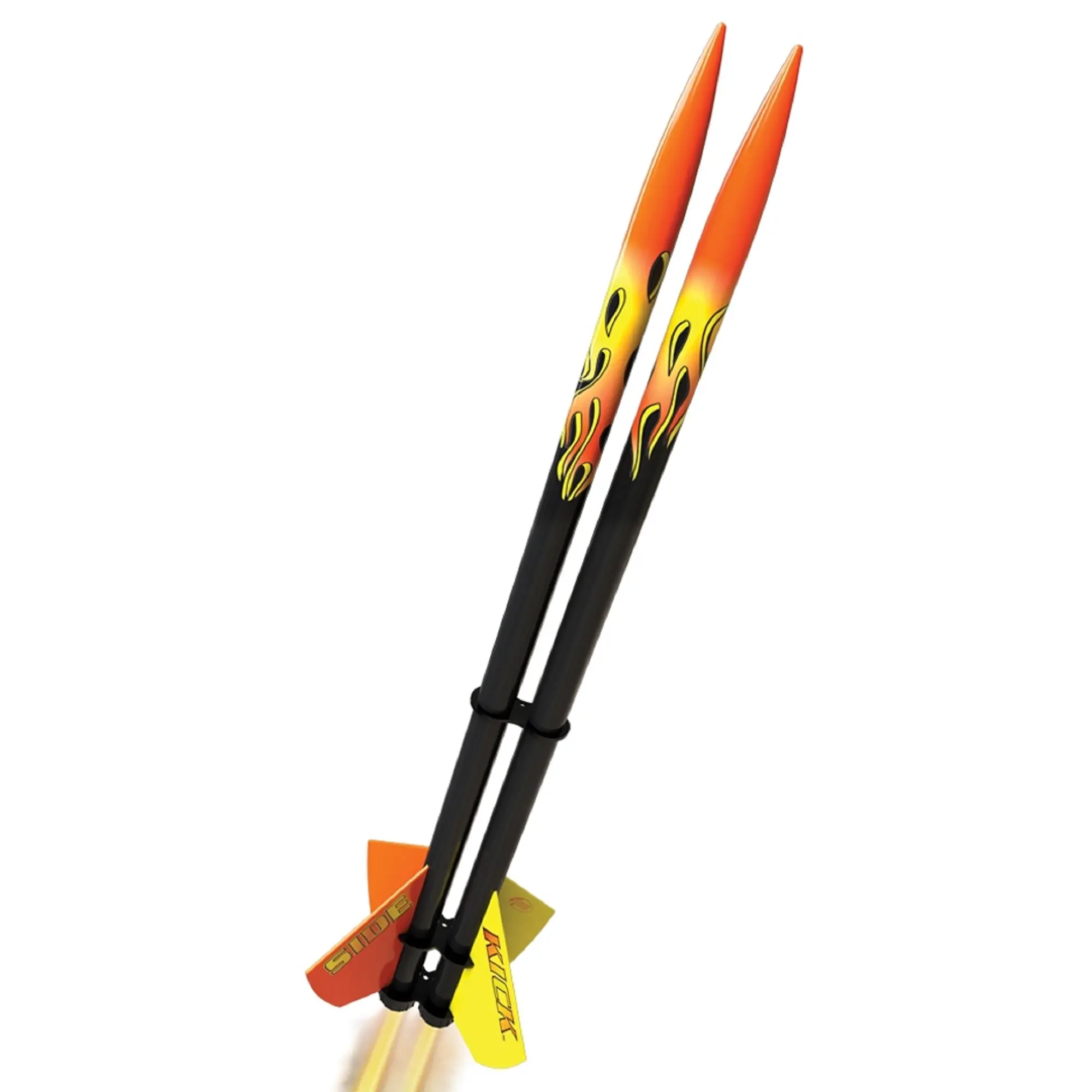 Estes Sidekick model rocket kit Cluster of two rockets Challenging skill level 46mm diameter