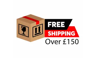 Free UK shipping over 150 pounds